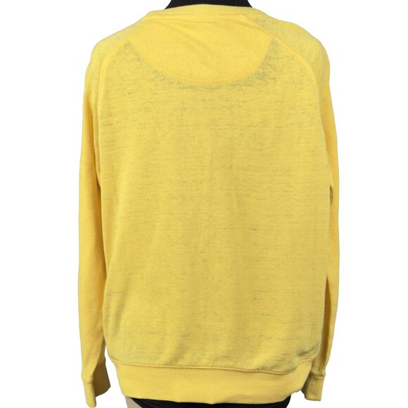 HURLEY Cruise Control Light Long Sleeve Tee Burnout Yellow Surf Women's M Y2K - Picture 2 of 7